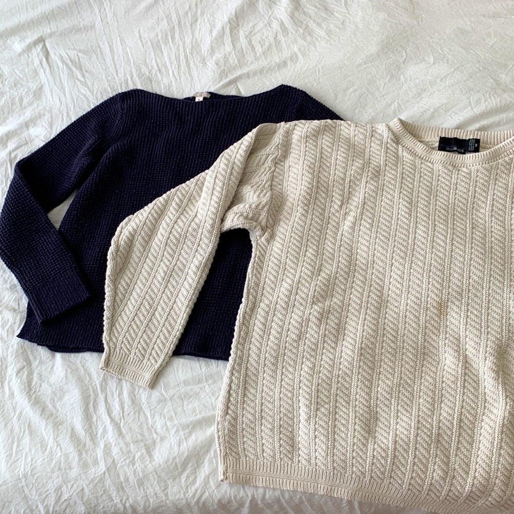 Vintage Bill Blass and Gap Sweater Bundle - Size Small/Medium